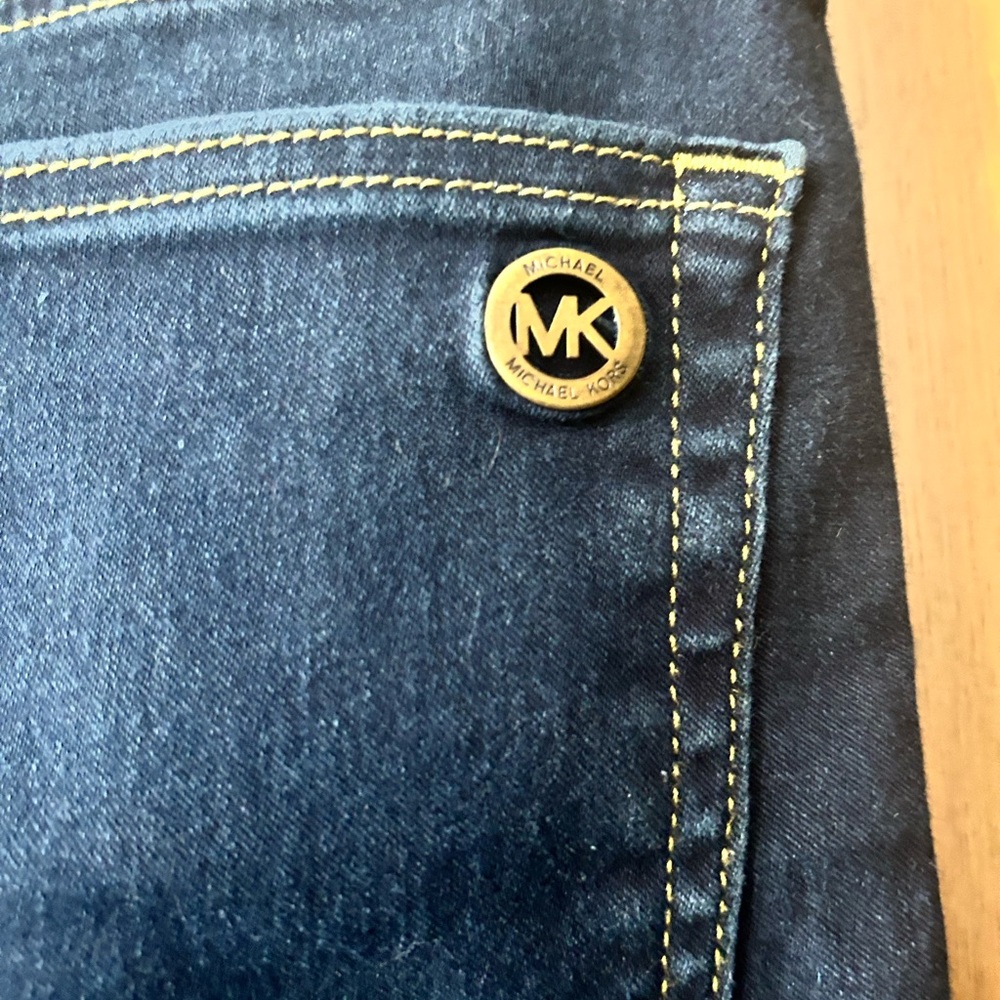 Michael Kors Navy Skinny Jeans - Picture 4 of 5